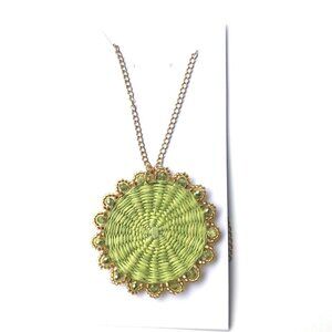 Beautiful Handmade Iraca Palm Necklace